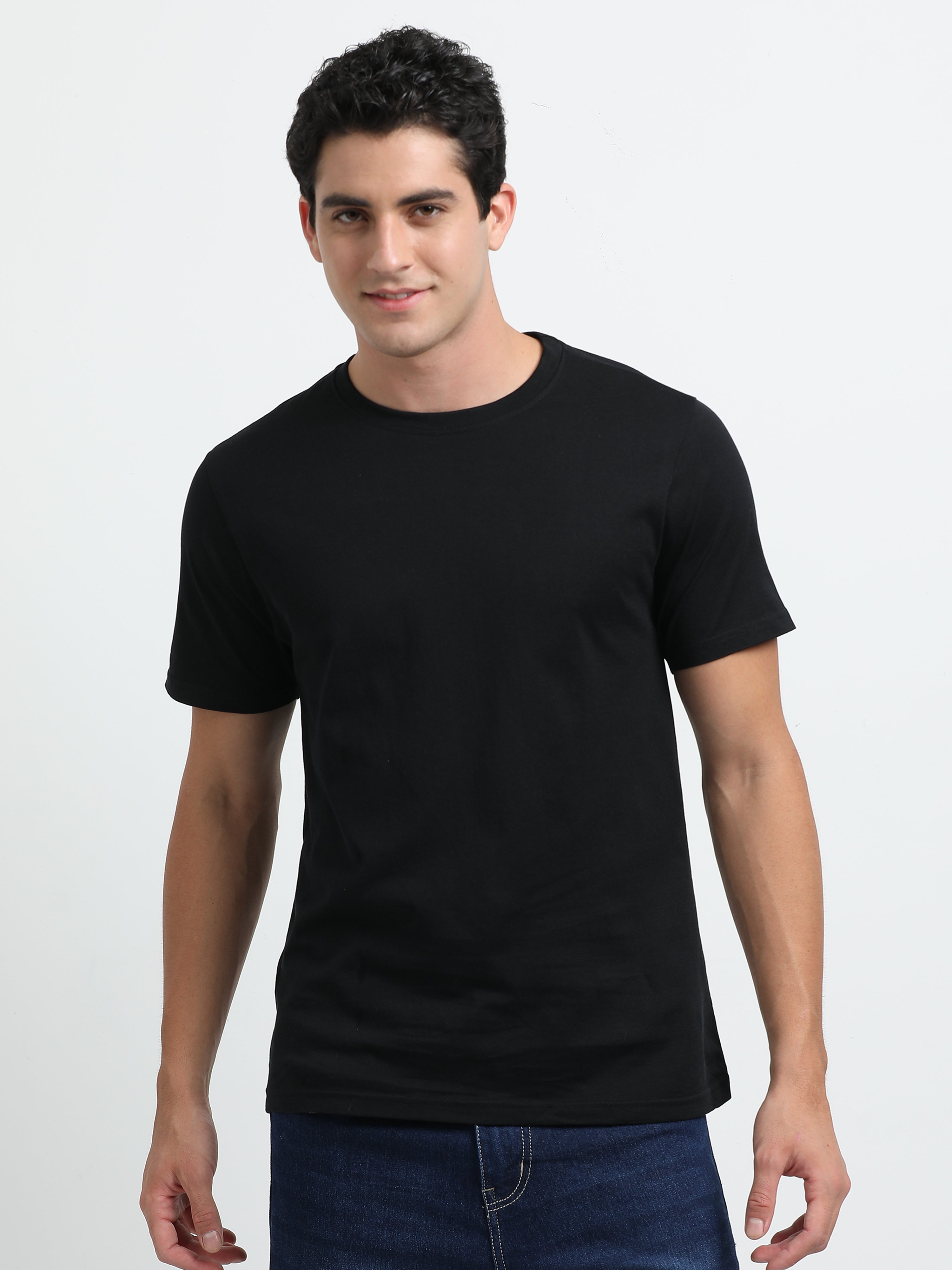 Black Tough Tee - 2 Ply 100% Cotton