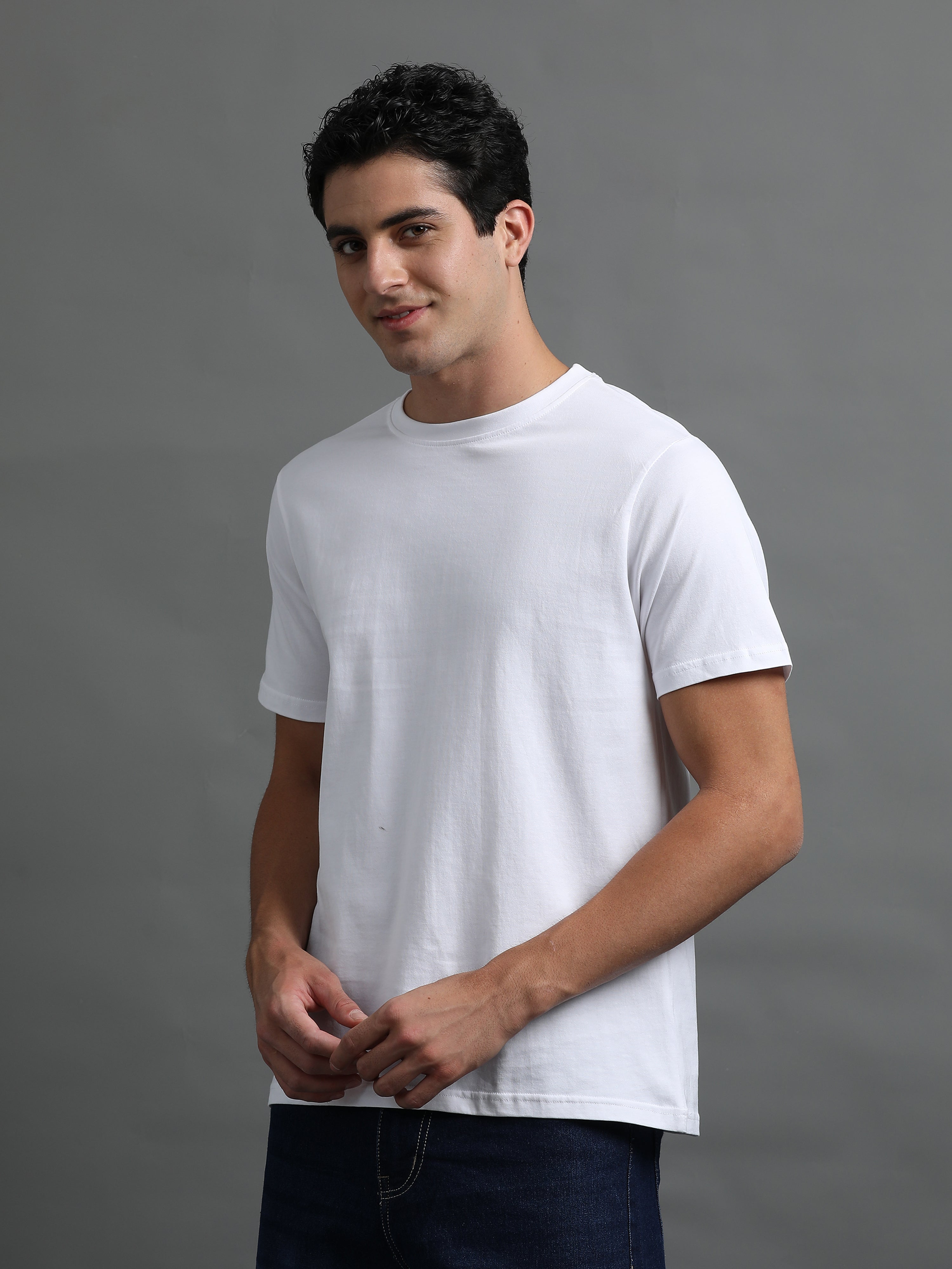 White Tough Tee - 2 Ply 100% Cotton